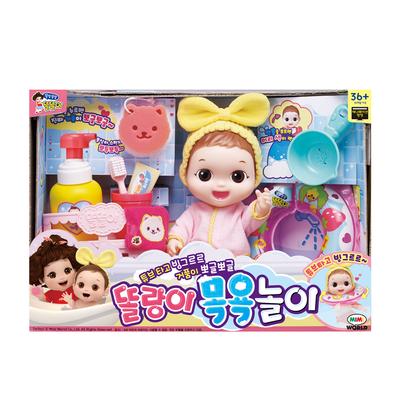 [Mimi World Resmi] Tolly Bath Play, popüler Kore karakter oyuncakları