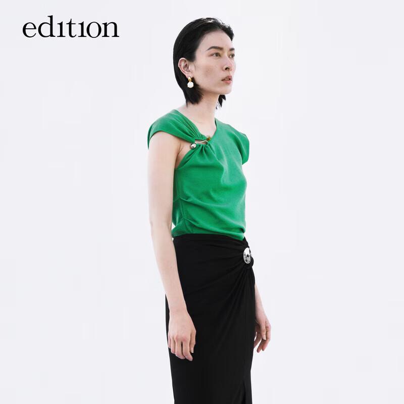 

Edition P Series Women s Cap Sleeve Knit Top S