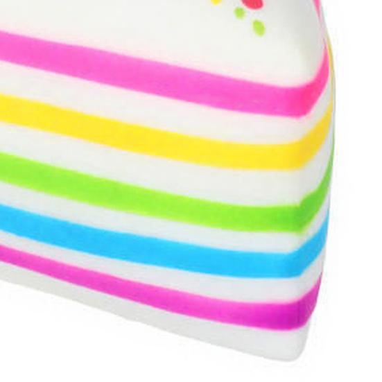 Colorful Dot Cake Squeeze Toy Stress Relief Simulated Cake Pinch Toy Focus Aid Anti-anxiety Fidget Cake Hand Relaxation Toy