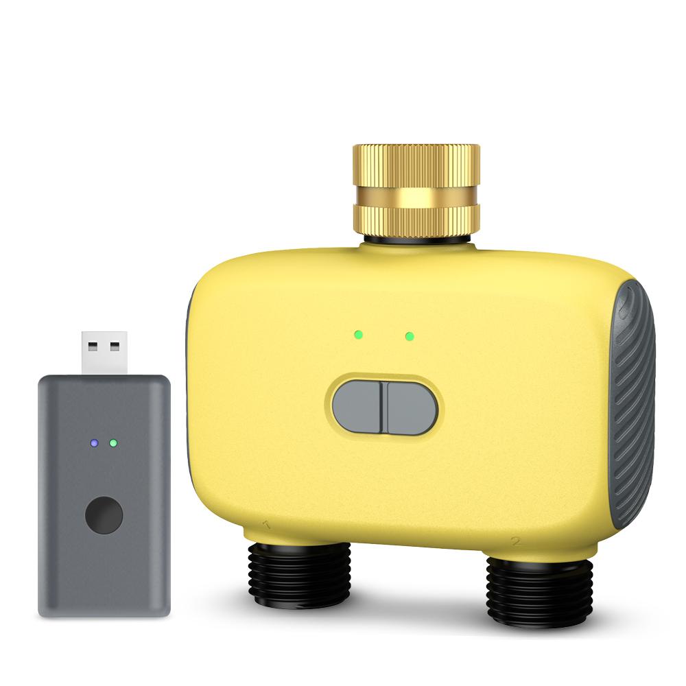 Tuya Smart Nawadnianie Timer Wodny 1/2 Wyjście Automatyczny System Podlewania Sterowanie Aplikacją Timer Zraszacza Współpracuje z Alexa Google