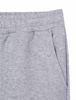 Enbiei Small Logo Training Shorts Melange Gray