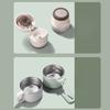 Large-capacity Thermos Flask Drinking Cup for Men Womens High-looking Vacuum Simple Steel Water Drinking Cup Kettle Durable Durable