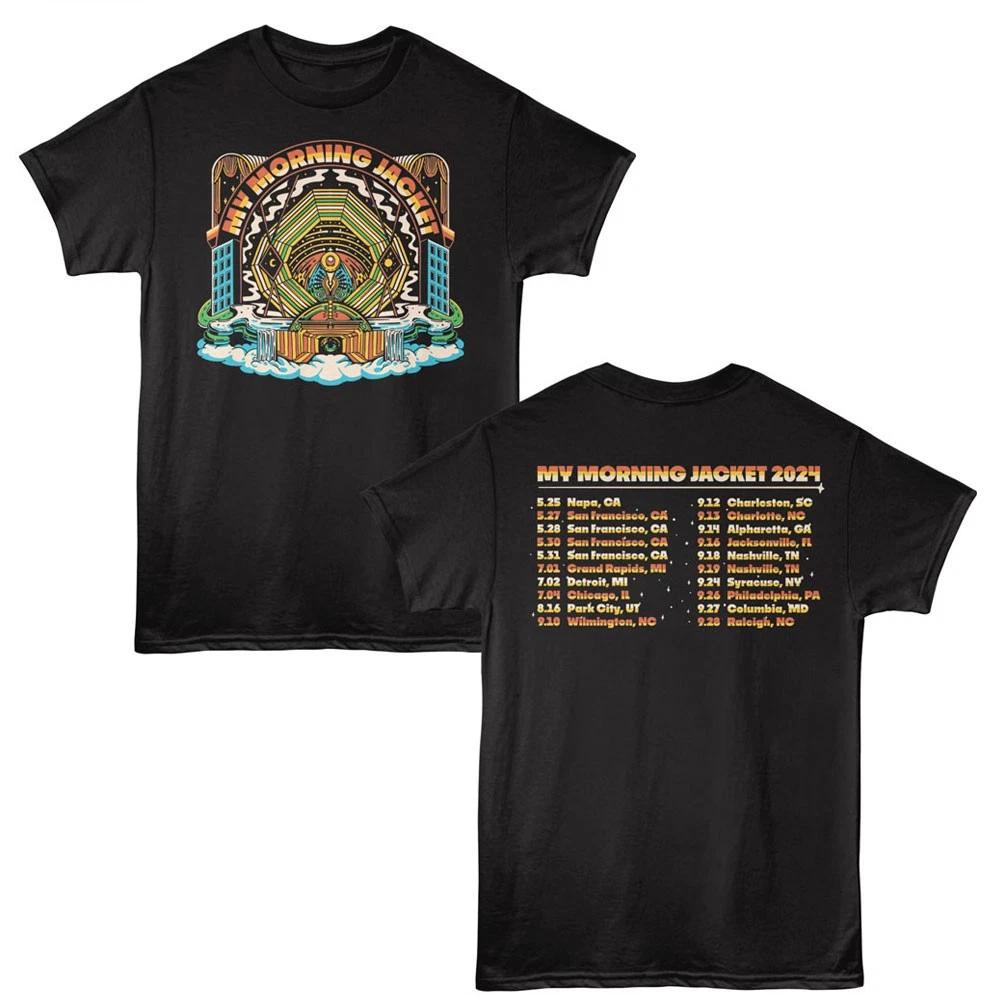 

My Morning Jacket 2024 Tour Locations Men s T shirt 4XL