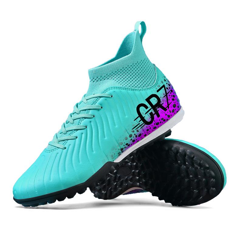 

Soccer Kicks Tf/Fg Pro Men S Football Pitch Footwear Anti-Slip High Quality Outside Grass Practice Athletic Football Studs 35