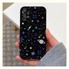 Starry Night Constellations Phone Case For Samsung S25,S24,S23,S22,S20,S21,S10,Ultra,Plus,Lite,FE,Soft Silicone Black Cover