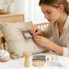 Kit di Patch a Maglia Piccoli Portatili Veloci Articoli per la Casa con Ganci e Filato Kit per Riparare Calze per Uomini Donne Principianti Sarti Amici