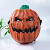 Halloween Horror Pumpkin Head Mask Masquerade Costume Mask Halloween Party Decor Props Supplies Full Face PVC Spoof Masks