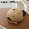 Breathable Baseball Cap Quick Dry Embroidery Patchwork Peaked Cap Lightweight Adjustable Vintage Letter Cap Sun Protection