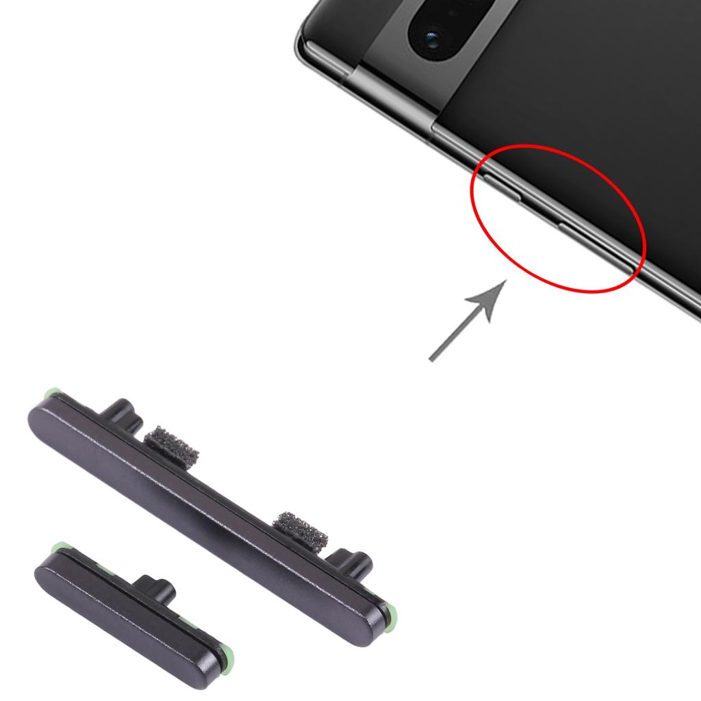 Voor Google Pixel 6 Pro Aan/Uit-knop + Volumeknop Bedieningsknoppen Zijtoetsen Reserveonderdelen Schakelaar Flexkabel