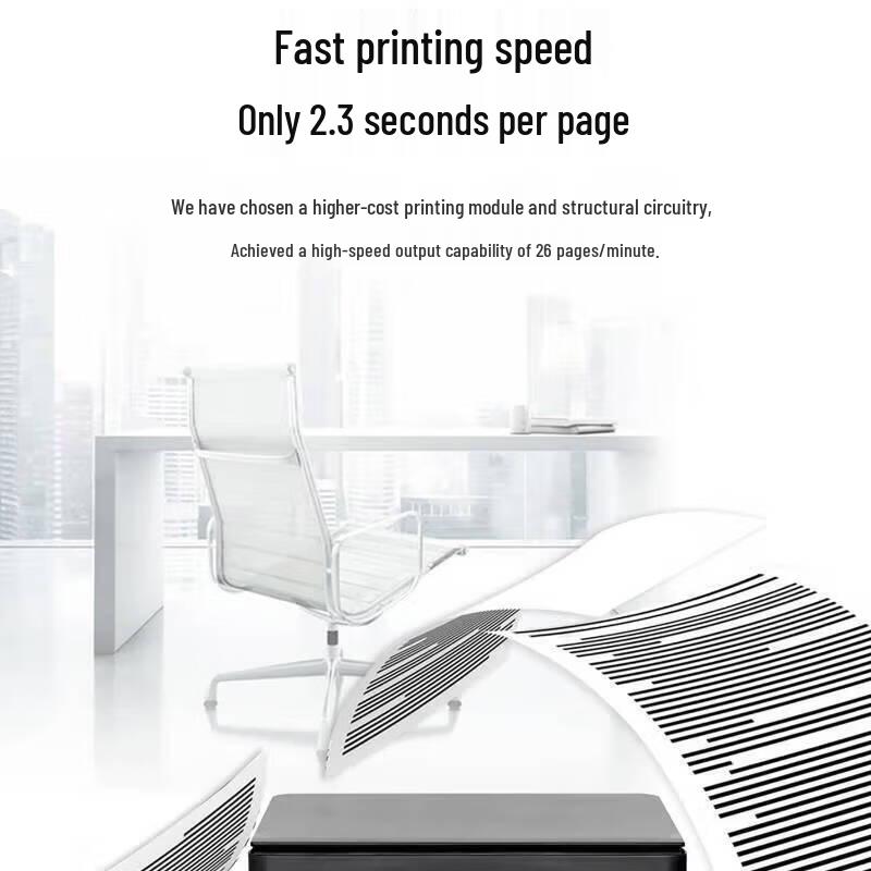 Lenovo M7360DNW Black and White Laser Multifunction Printer CN Plug (adapter Included)