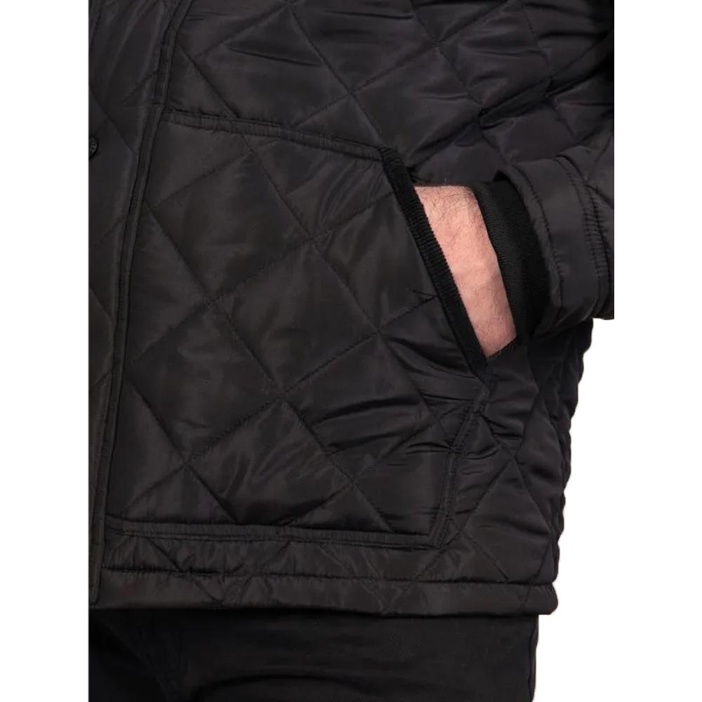 Duke Mens Landon D555 Quilted Corduroy Collar Kingsize Jacket