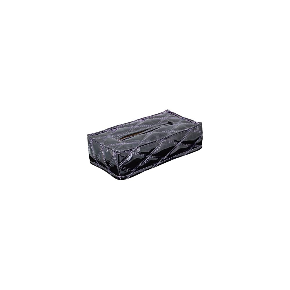 JET INOUE Fluffy Tissue Case, Double Stitch, Rectangular, Maverick Purple 594995