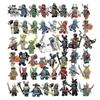 Set Mini Figurine Ninjago cu 48 de Piese, Jucării Figurine de Acțiune pentru Copii, Cadouri pentru Petreceri de Ziua de Naștere pentru Băieți, Fete și Colecționari Adulți