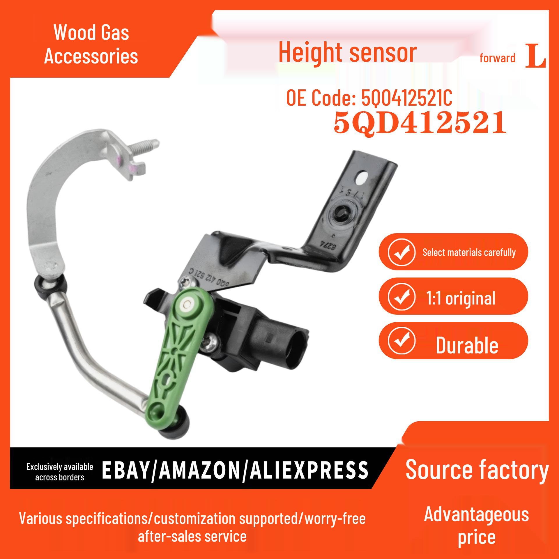 

Part 5Q0412521C: Front Left Height Sensor for 2020 VW Atlas Cross Sport pokess