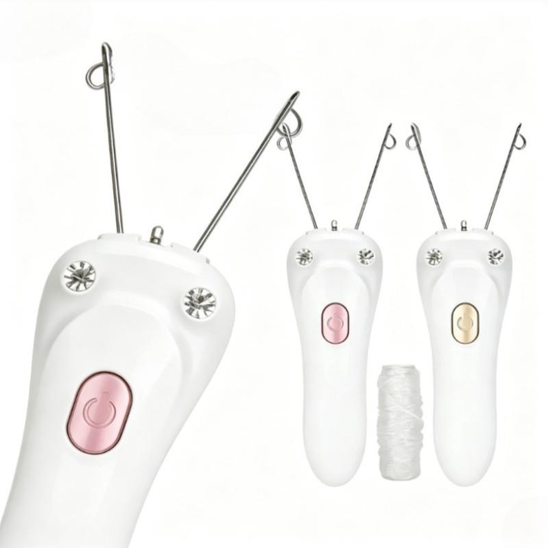 Electric Threading Epilator Portable Physical Hair Remover Tool For Women Facial Underarm Arm Body Grooming Daily Beauty Care