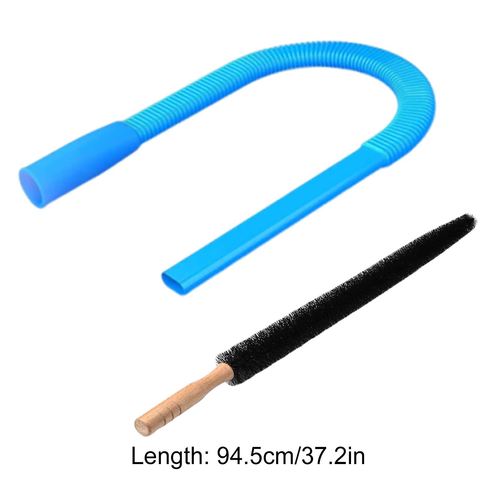 

1Set Drying Machine Exhaust Cleaner Hose Kit Dryer Lint Brush and Vacuum Hose For Most Cleaner Cleaning Tools For Clogged Ducts синий