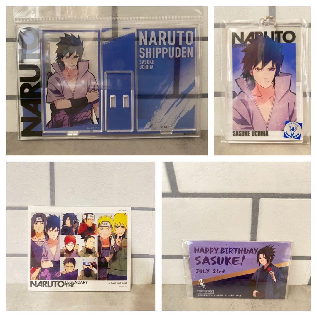 

[USED] NARUTO Baseyard Tokyo Sasuke Acrylic Stand Acrylic Keychain Bonus 1 Other 1