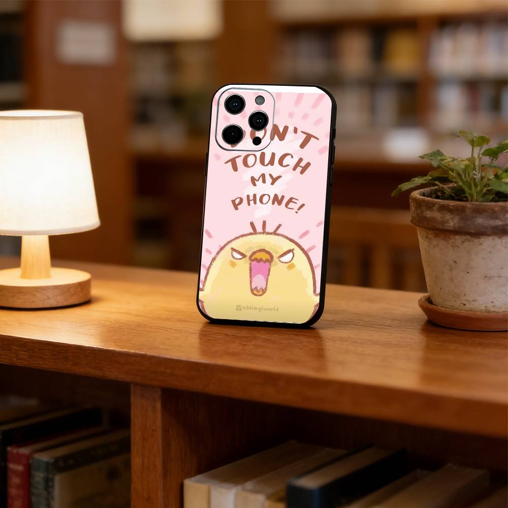 Please do not touch my phone.  Phone Case Silicone Soft For IPhone 17 16 15 14 13 12 11 X XR Plus Pro Max Plus iPhone17