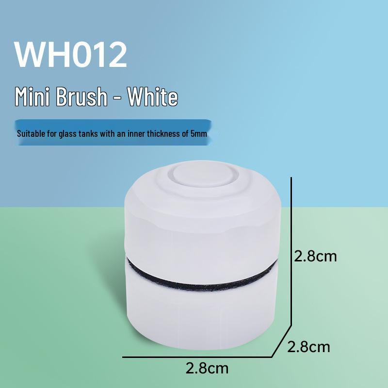 Magnetic Fish Tank Cleaning Brush: Super Strong, No Dead Angles, Efficient Glass Wiper.
