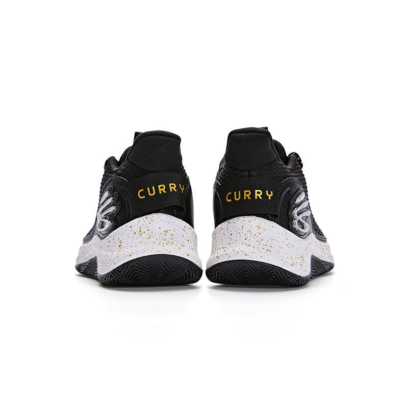 Under Armour Curry 3Z7 Black Black Metallic Gold Big Kids 3026623-001