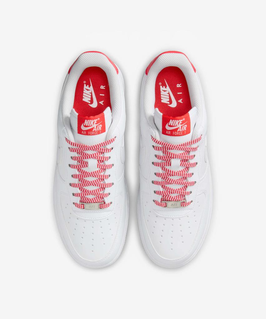 Nike Air Force 1 07 W - White:Pink Foam:Metallic Silver:Light Crimson / Ib7167-103