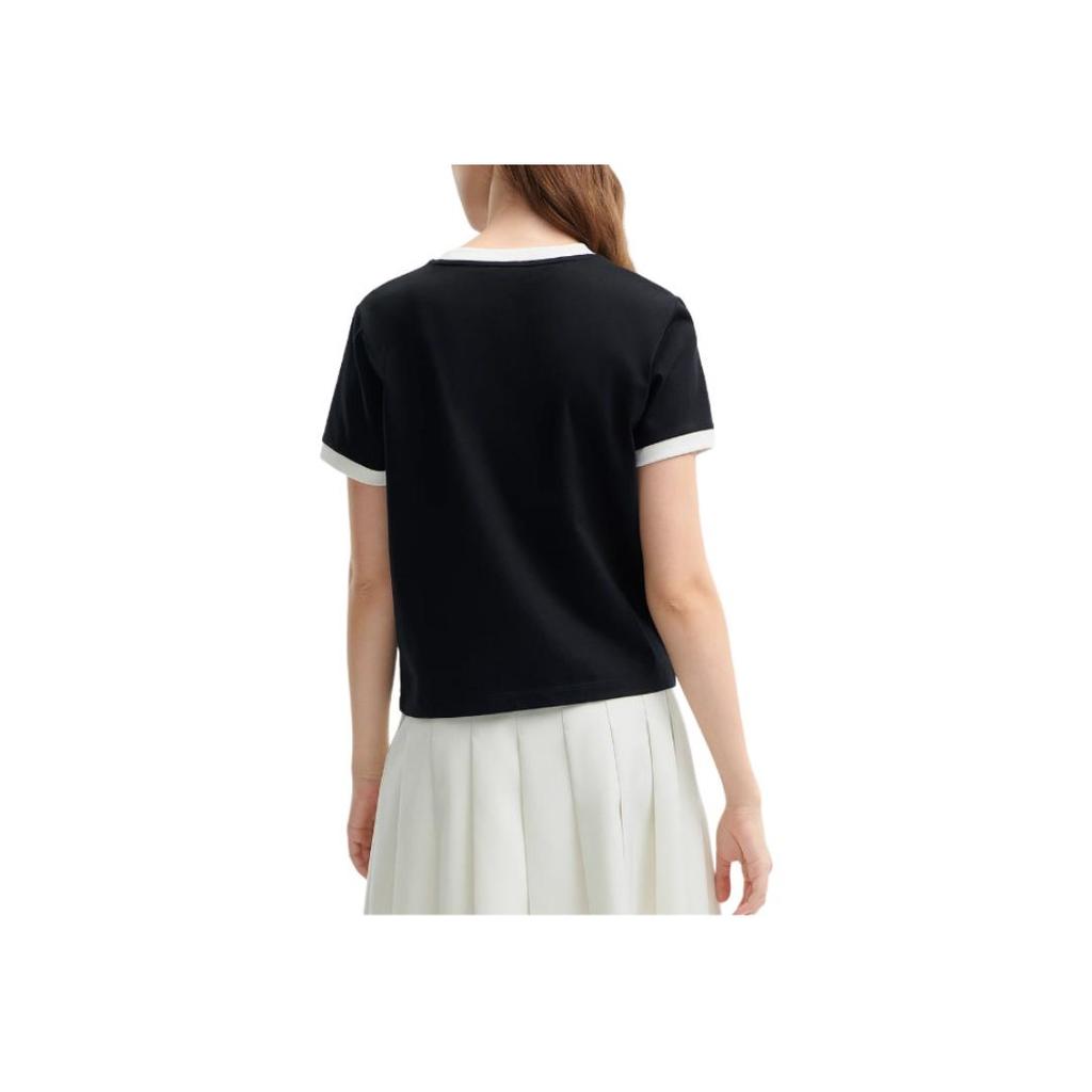 New FILA ORIGINALE T Shirt Women's Black F11W429113FBK