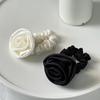 Geegee [2type] Rose Hair Tie & Scrunchie - Black
