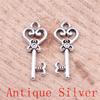 Classic Key Shaped Charms Pendant For Bracelet Necklace Jewelry Making Craft Findings