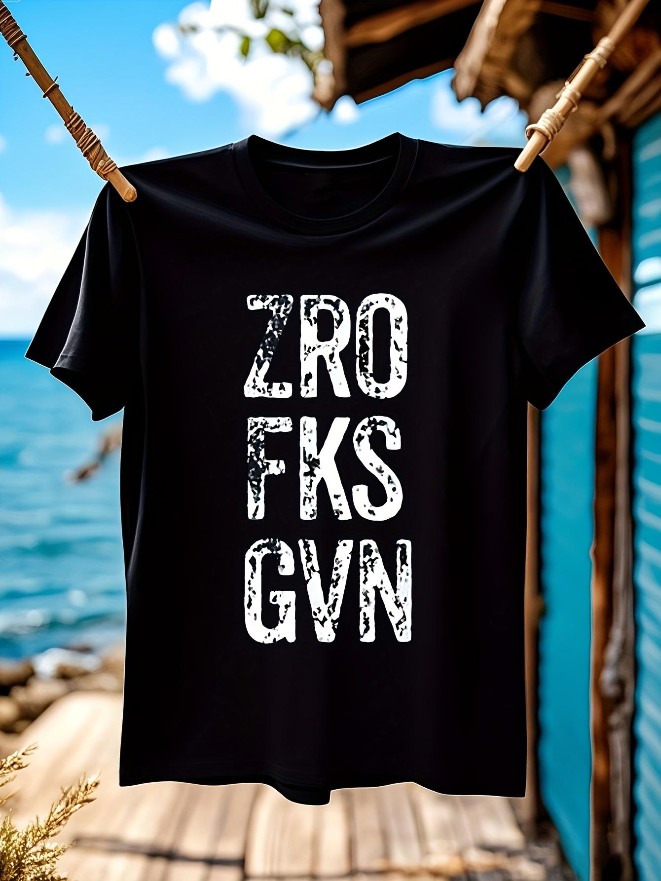Zero F Given Sarcastic Graphic Tshirt Graphic Tshirt - Bo... M