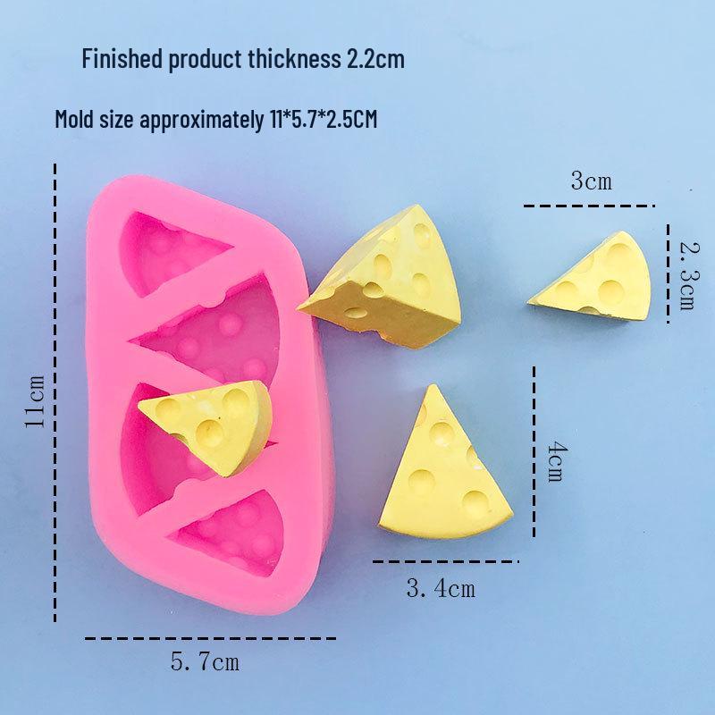 Food Grade Silicone Mold for Cheese, Cake, Chocolate, Jelly, and Pudding
