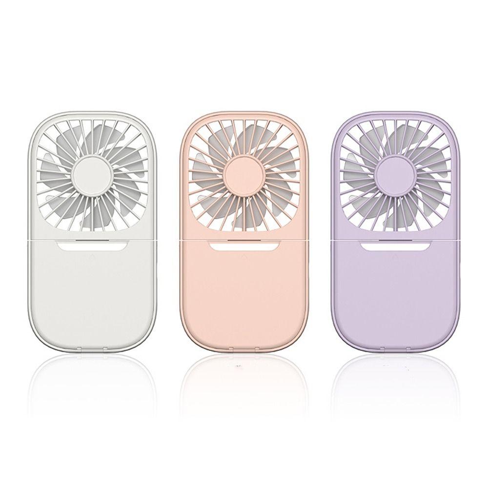 USB Charging Pocket Fan Adjustable Cooling Fan Portable Handheld Fan  Summer Gift