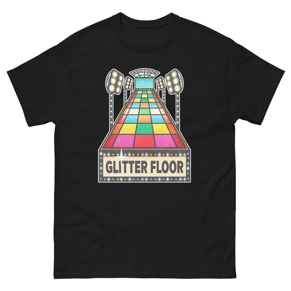 Glitter Floor Nightclub Bar Nightlife Party T-Shirt