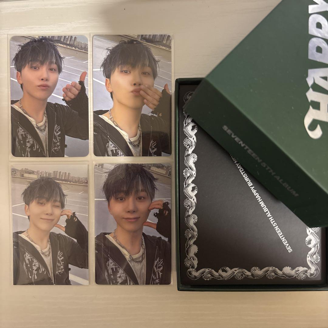 

[USED] Seventeen Seungkwan trading cards 4-piece kit