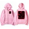 Rapper 50 Cent The Massacre Grafiche Classiche Album Felpa con Zip Unisex hip hop punk streetwear Felpa Uomo donna Cappotto in Pile