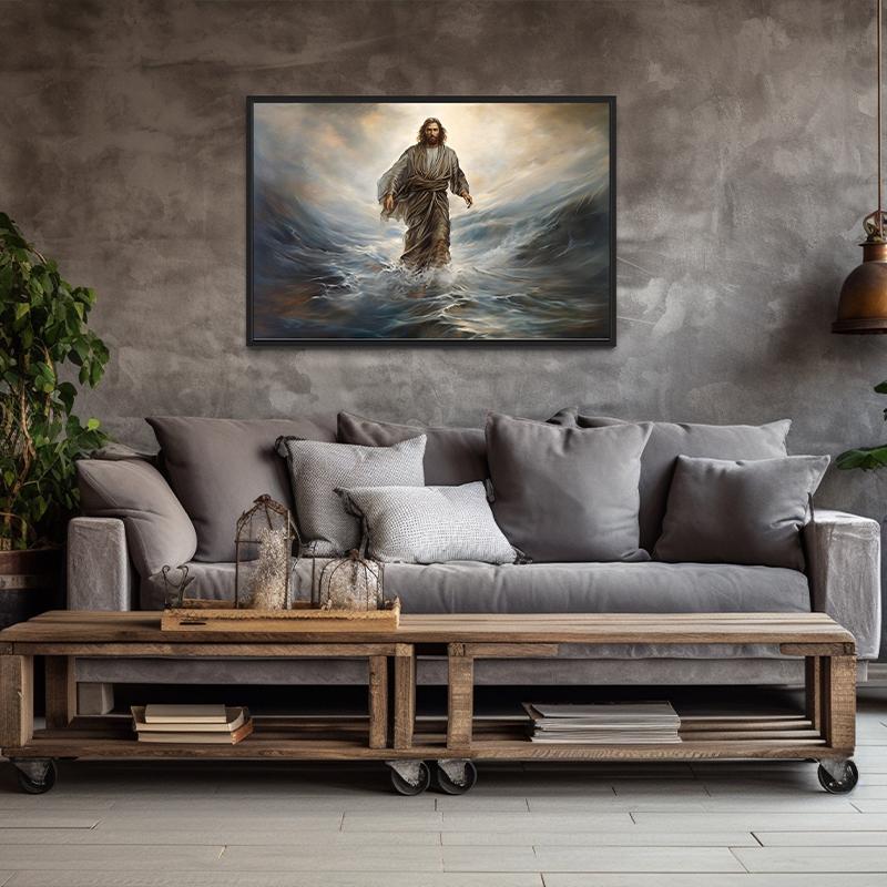 Vintage Religion Jesus Christ Bible Verse Art Poster Canvas Painting Wall Print Picture Living Room Home Decor Aesthetic Decor