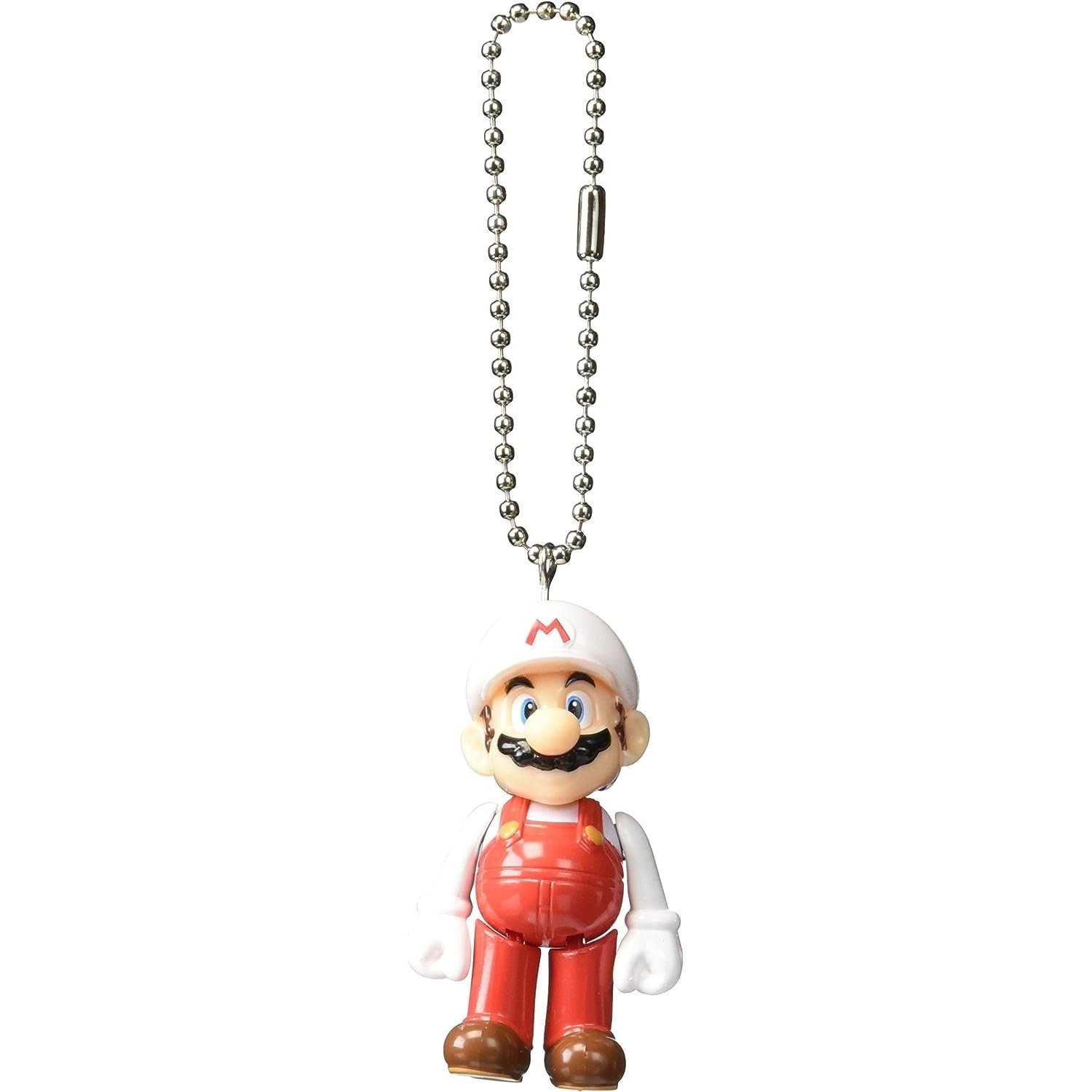 Morimoto Sangyo Super Mario Swing Mascot Fire Mario Ver.2 RM-7722 W35×H56×D25mm