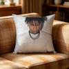 RRapper YoungBoy Pillow Case Pattern Printed Pillowcase For Living Room Sofa Cushion Cover