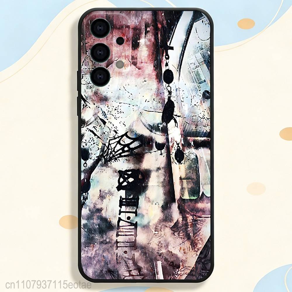 Gothic Coquette Cybersigilism BLACK Phone Case Silicone Soft For Samsung S26,S25,S24,S21,S22,S23,S30,Ultra,S20,Plus,Fe,Lite