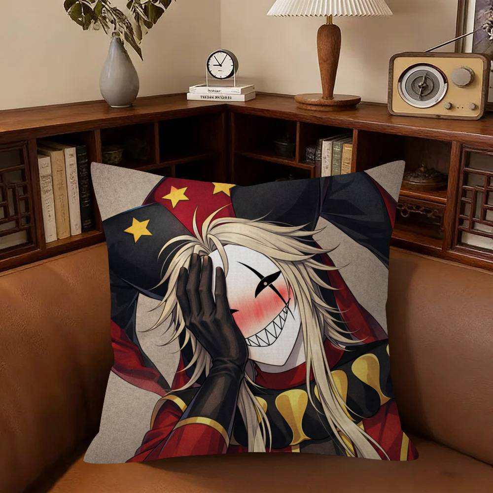 Anime The Freak Circus Pierrot Pillow Cushion Cover Pillowcase Living Room Sofa Home Decor