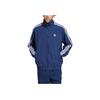 Adidas Originals Adicolor Woven Firebird Track Jacket With Stand Collar And Full Zip Men Tops Navy IT2492