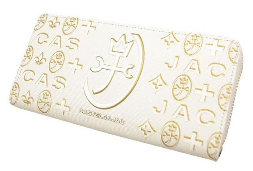CASTELBAJAC Круглый кошелек на молнии серия Cite белый 089653 24190₽