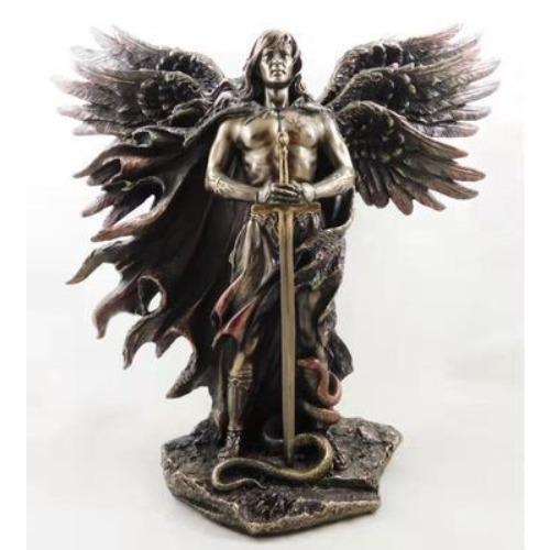 

Садовая статуя из смолы, творческая тема, маленькое украшение веры