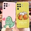 For Oppo Reno5 Lite Case Reno 5F 5Z Cute Cartoon Soft Silicone Phone Case For Oppo Reno 5 Pro Reno5 Lite 5F 5Z Back Cover Bumper
