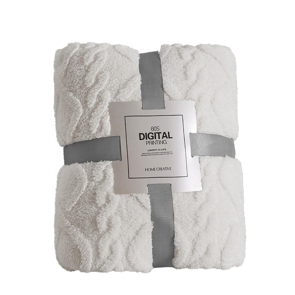 Taffeta  Solid Color Blanket Coral Velvet Flannel Blanket Thickened Cover Blanket Gift Blanket Home