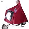 New Model Motorcycle Electric Vehicle Raincoat Poncho for Adults, Single or Double Rider, Double Brim, Thickened Oxford Cloth