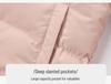 Qisenwei Winter Streetwear Faux Two-Piece Cotton Jacket – Windproof Waterproof Youth Puffer Jacket