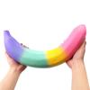 Pu Foam Banana Stress Relief Toy With Realistic Fruit Design For Kids And Adults