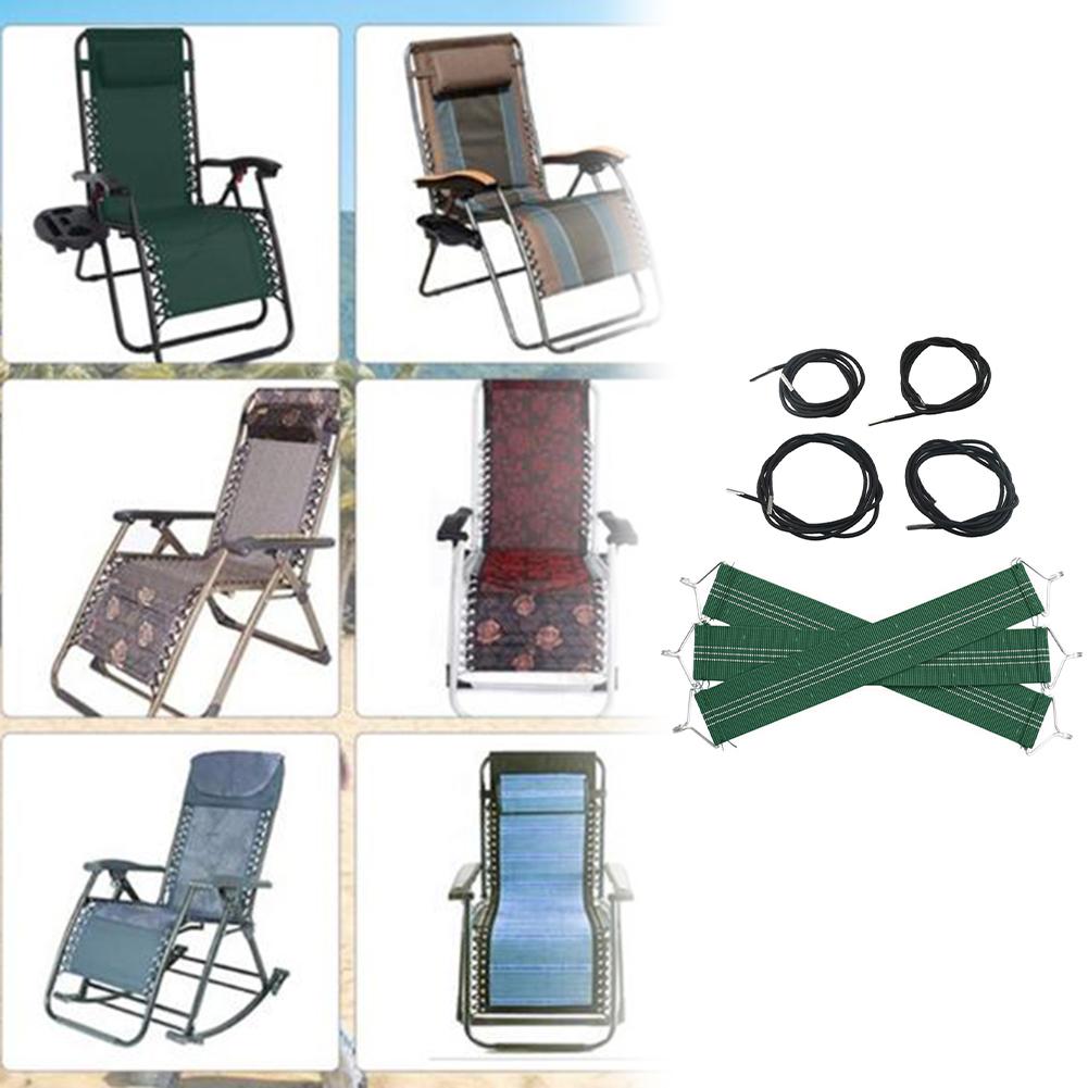1 Set Recliner Rope Folding Chair Fabric Tying Rope Strap Reinforcement Strap Lounge Chair Accessories Home Supplies