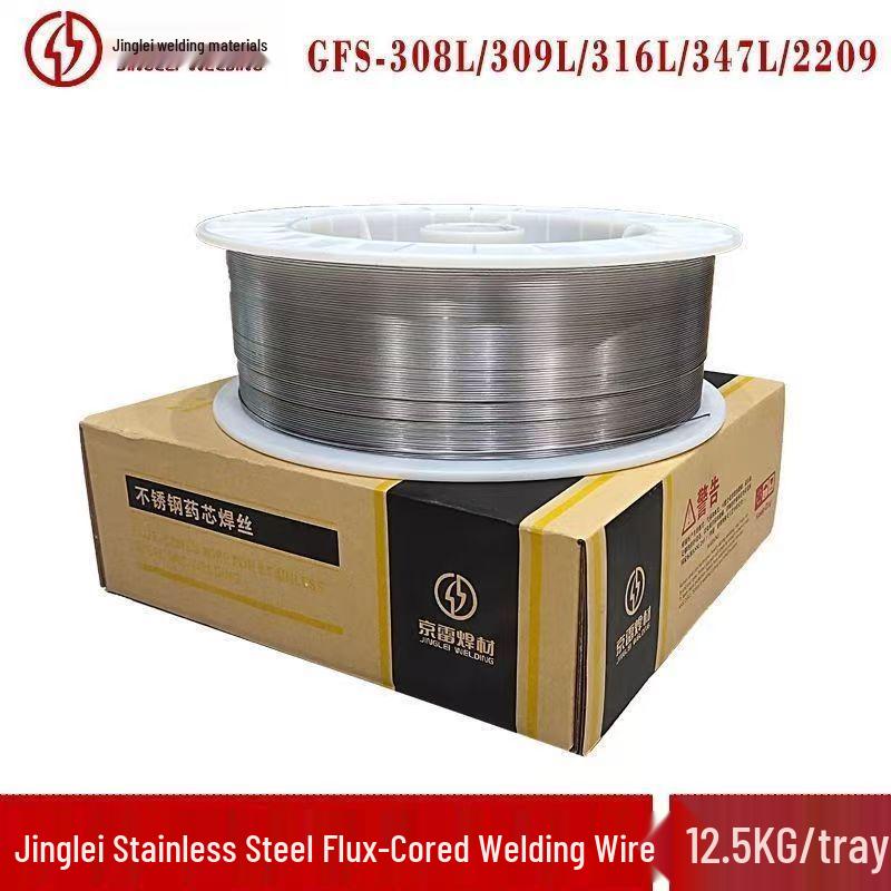 Jinglei Stainless Steel Welding Wire: GMS-308 309L Solid & GFS-310 316L 2209 Flux-Cored Wire