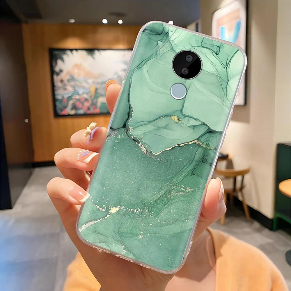 For Nokia C30 Case Funny Creative Cover for Nokia C30 Phone Cases Soft TPU Silicone Transparent Back Covers for NokiaC30 C 30